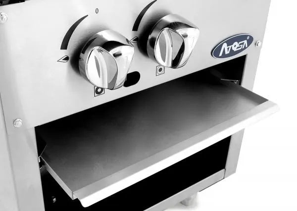 New Atosa ATSP - 18 - 1 Single Gas Stock Pot Stove 80,000 BTU - Falcon Restaurant Supply - 4