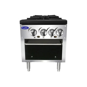 New Atosa ATSP-18-2 Double Gas Stock Pot Stove 160,000 BTU
