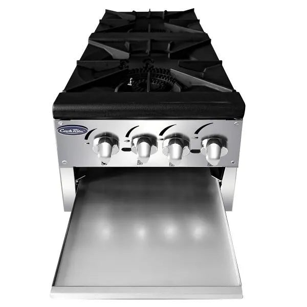 New Atosa ATSP-18-2L Double Gas Stock Pot Stove (Low Height)