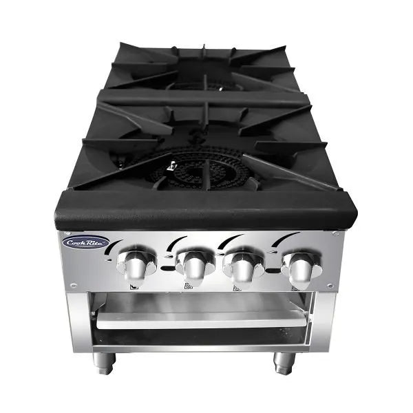 New Atosa ATSP-18-2L Double Gas Stock Pot Stove (Low Height)