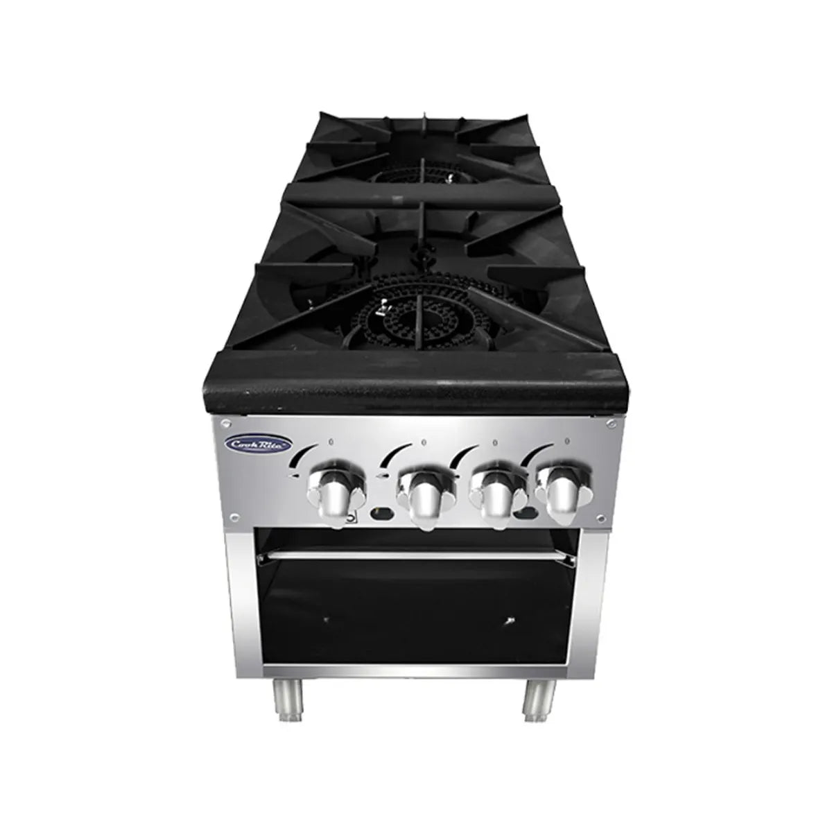 New Atosa ATSP-18-2 Double Gas Stock Pot Stove 160,000 BTU