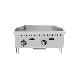 New Atosa ATTG-24 HD 24'' Thermo-Griddle with Total 50,000 BTU (with 1