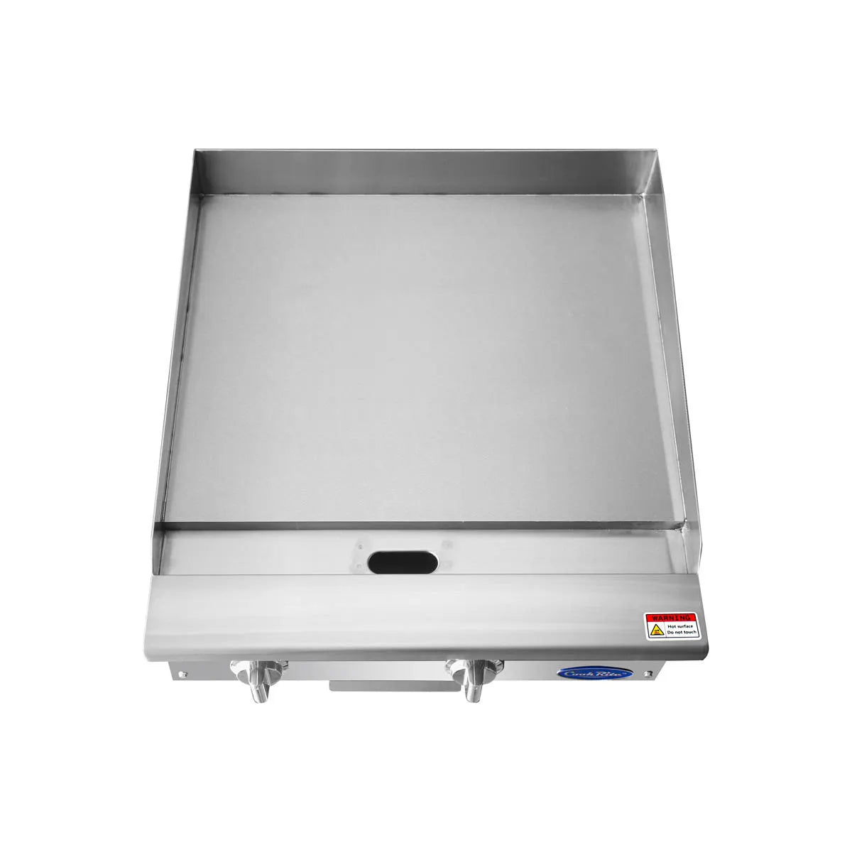 New Atosa ATTG-24 HD 24'' Thermo-Griddle with Total 50,000 BTU (with 1" Griddle Plate)