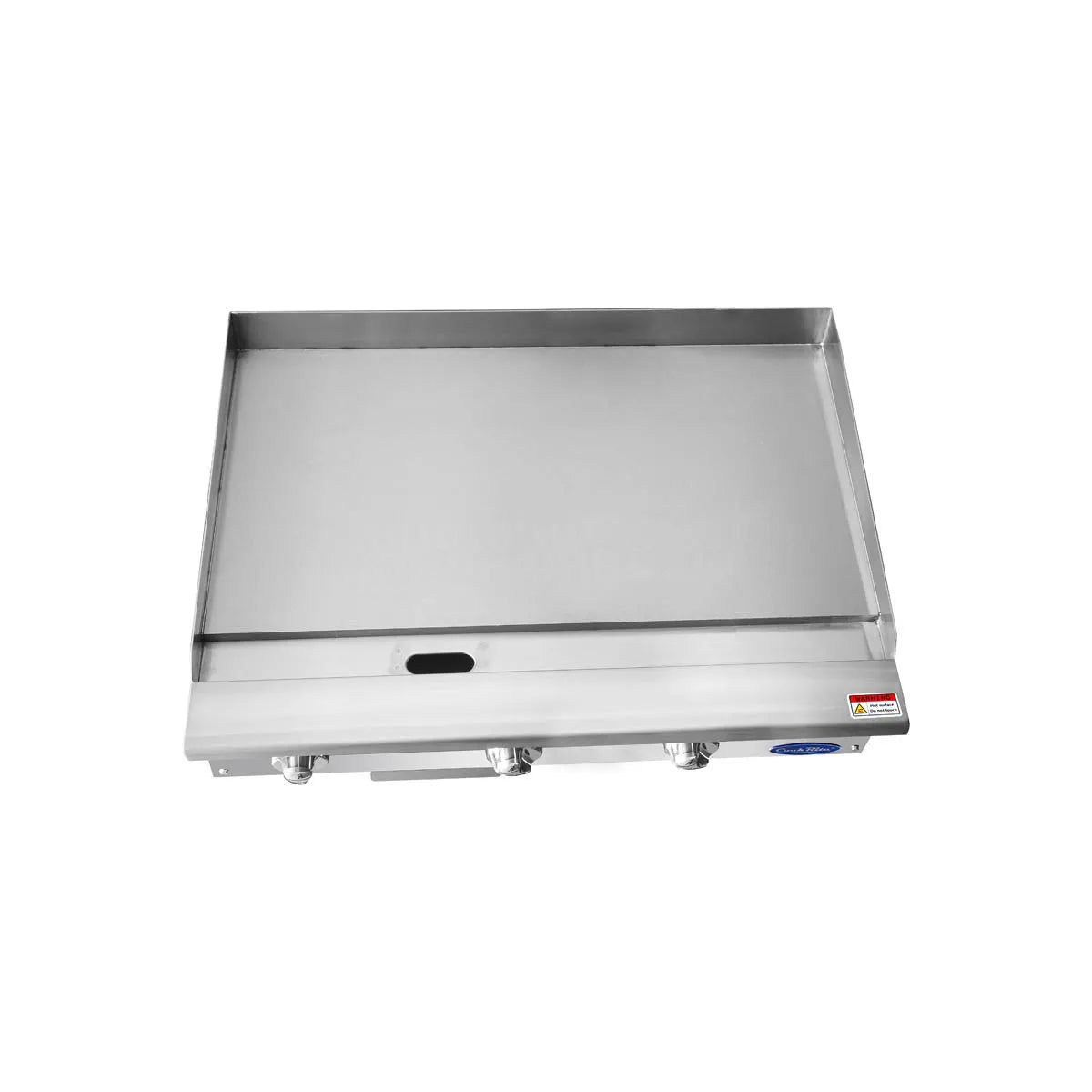 New Atosa ATTG - 36 HD 36'' Thermo - Griddle with Total 75,000 BTU (with 1" Griddle Plate) - Falcon Restaurant Supply - 3