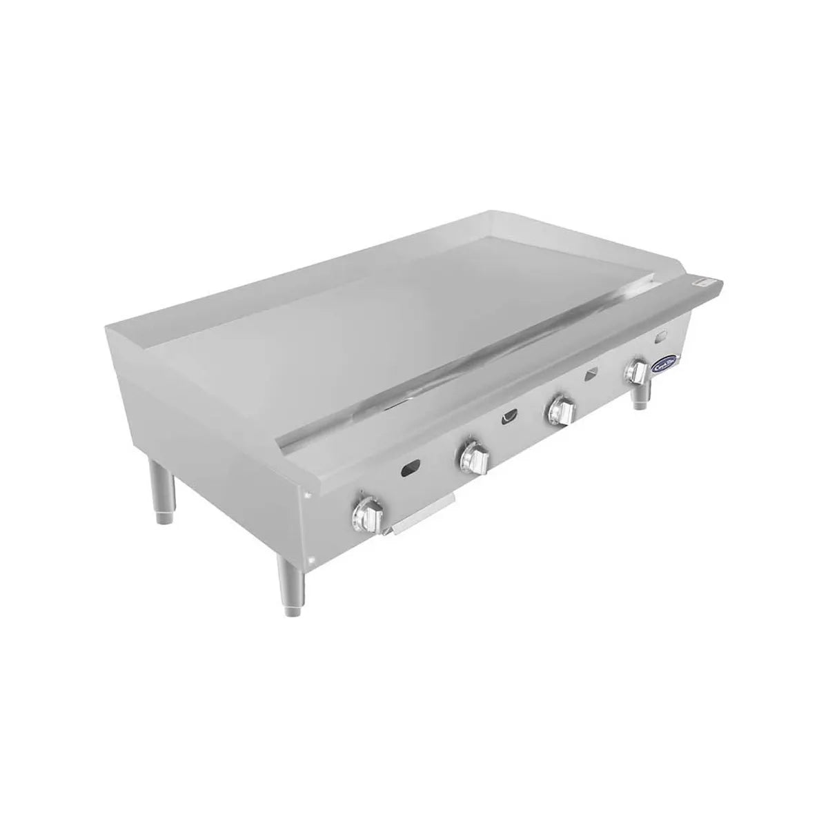 New Atosa ATTG-48 HD 48'' Thermo-Griddle with Total 100,000 BTU (with 1" Griddle Plate)