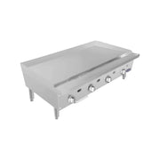 New Atosa ATTG - 48 HD 48'' Thermo - Griddle with Total 100,000 BTU (with 1" Griddle Plate) - Falcon Restaurant Supply - 1