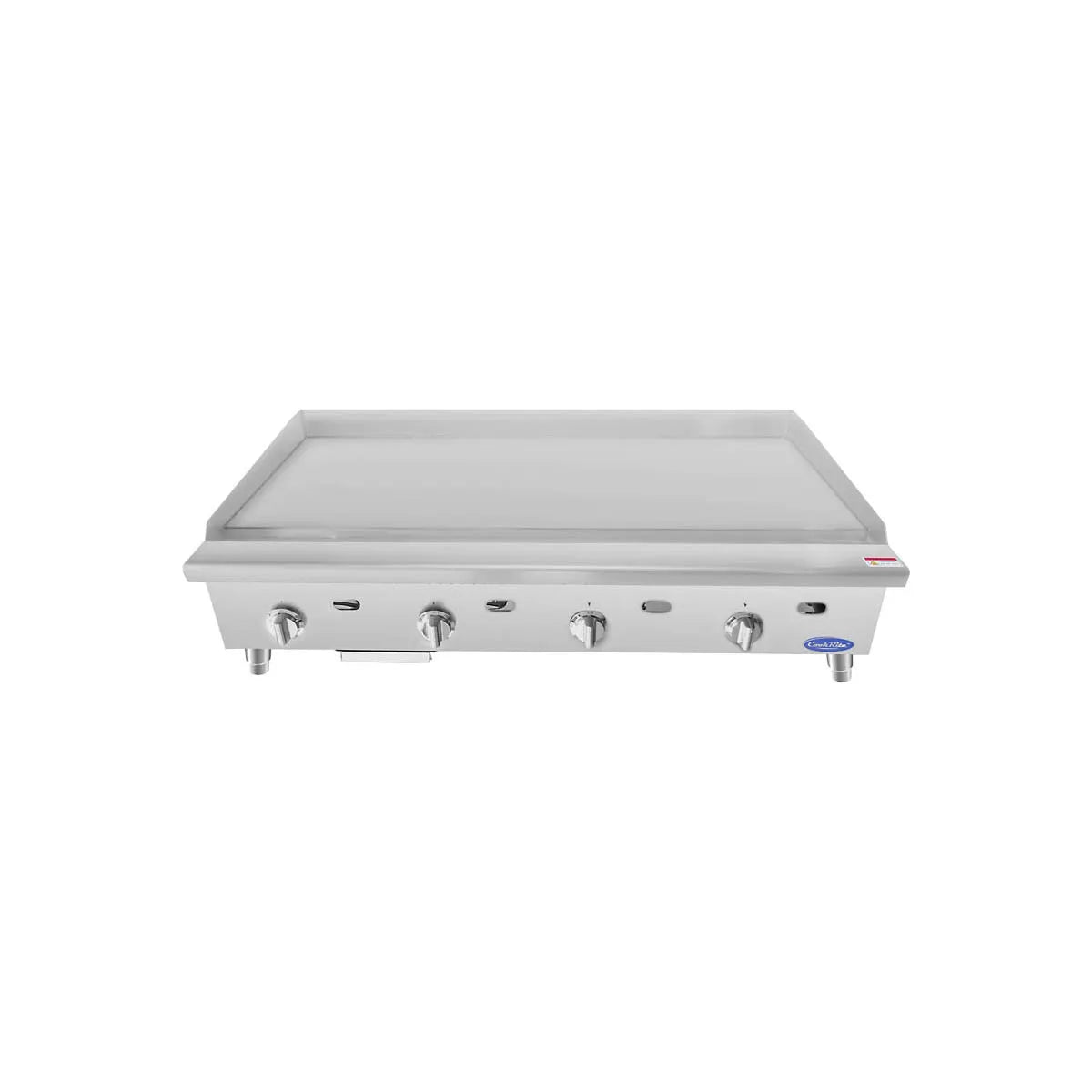 New Atosa ATTG - 48 HD 48'' Thermo - Griddle with Total 100,000 BTU (with 1" Griddle Plate) - Falcon Restaurant Supply - 4