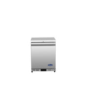 New Atosa AUF24SD 24" Stainless Undercounter Freezer Shallow Depth One-section 115V