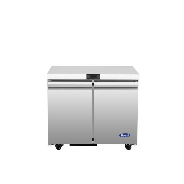 New Atosa AUF36SD 36" Stainless Undercounter Freezer One-section 115V