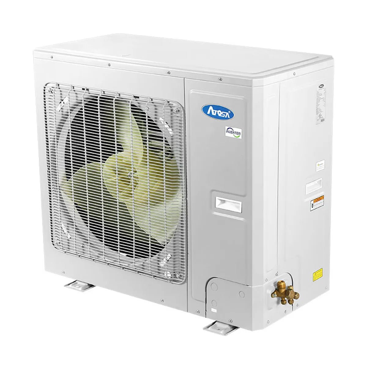 New Atosa AWC0808 - TF (RR)/(RL) 8' x 8' x 7'6" Walk - in Cooler with Reinforced Floor, Includes Condensing Unit with 1.5 HP Compressor and Evaporator - Falcon Restaurant Supply - 8