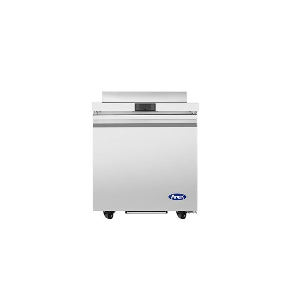 New Atosa AWF27SD 27" Worktop Freezer with Backsplash - Commercial Stainless Steel Freezer
