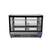 New Atosa CRDS - 56 Countertop Refrigerated Display Square, 5.6 Cu Ft - Falcon Restaurant Supply - 1
