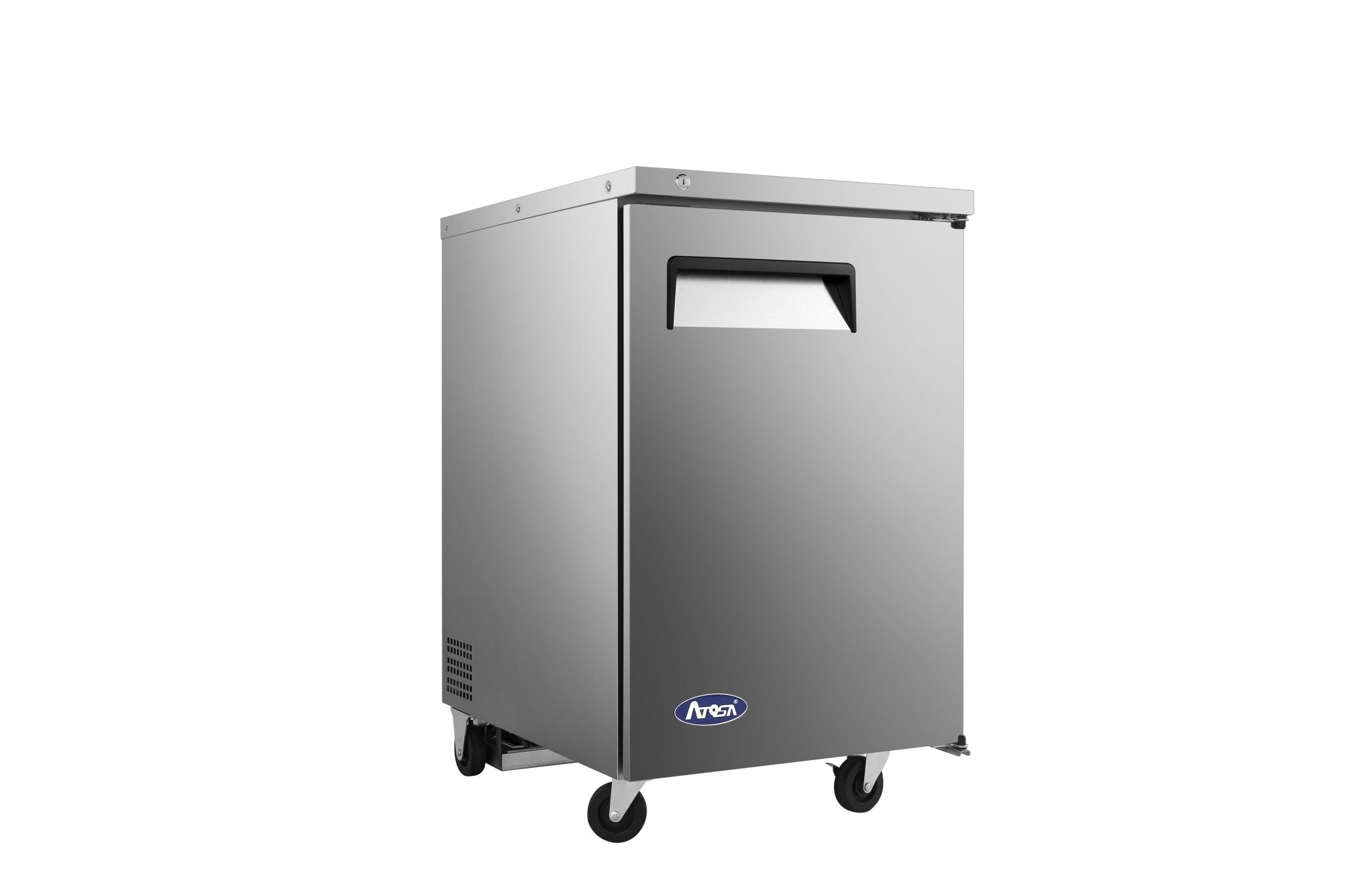 New Atosa MBB23GR 23" Back Bar Beer & Beverage Cooler (Stainless Exterior) - Falcon Restaurant Supply - 3