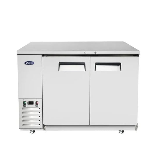 New Atosa MBB48GR 48" Back Bar Cooler Stainless Steel