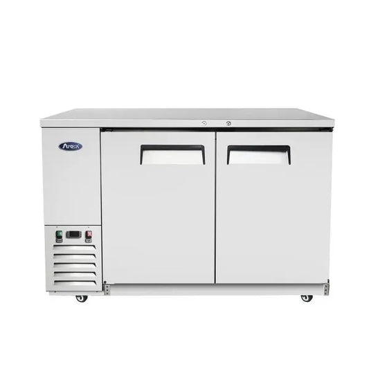 New Atosa MBB59GR 59" Back Bar Cooler Stainless Steel