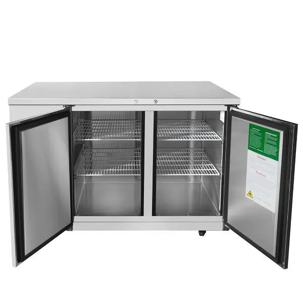 New Atosa MBB59GR 59" Back Bar Cooler Stainless Steel