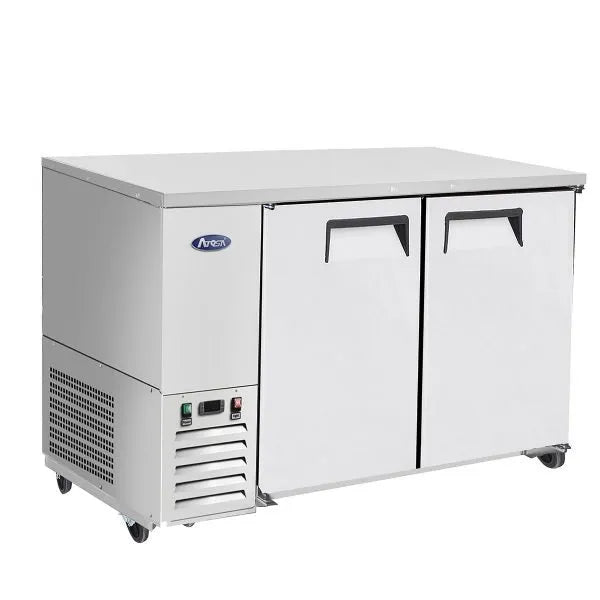 New Atosa MBB59GR 59" Back Bar Cooler Stainless Steel - Falcon Restaurant Supply - 3