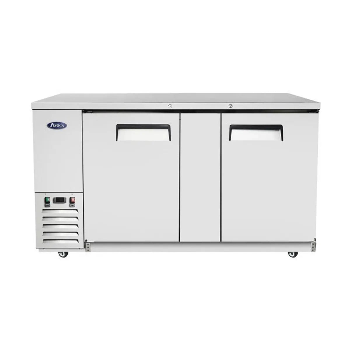 New Atosa MBB69GR 69" Back Bar Cooler Stainless Steel