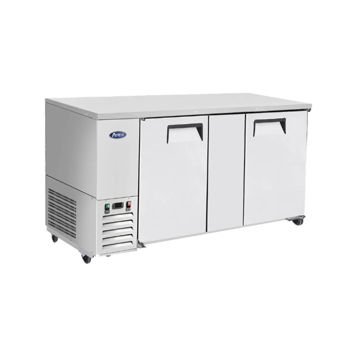 New Atosa MBB69GR 69" Back Bar Cooler Stainless Steel