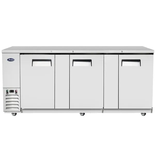 New Atosa MBB90GR 90" Back Bar Cooler Stainless Steel