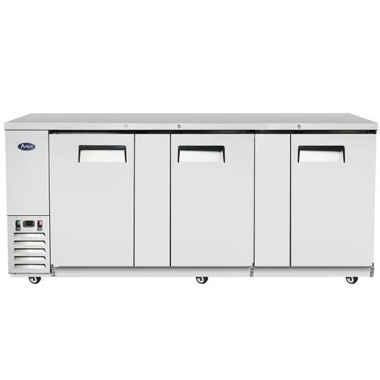 New Atosa MBB90GR 90" Back Bar Cooler Stainless Steel