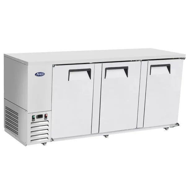 New Atosa MBB90GR 90" Back Bar Cooler Stainless Steel