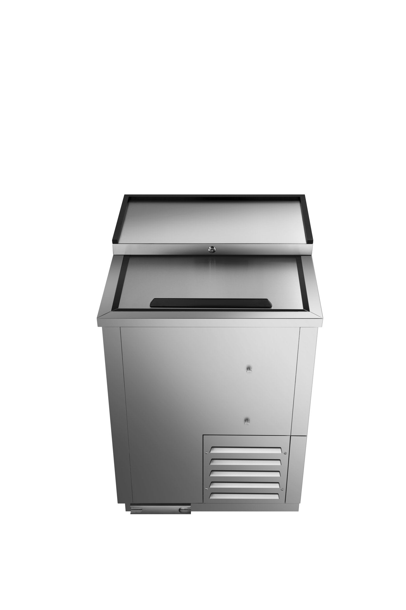 New Atosa MBC24GR 24'' Bottle Cooler - Stainless - 4 cu. ft. - Falcon Restaurant Supply - 4