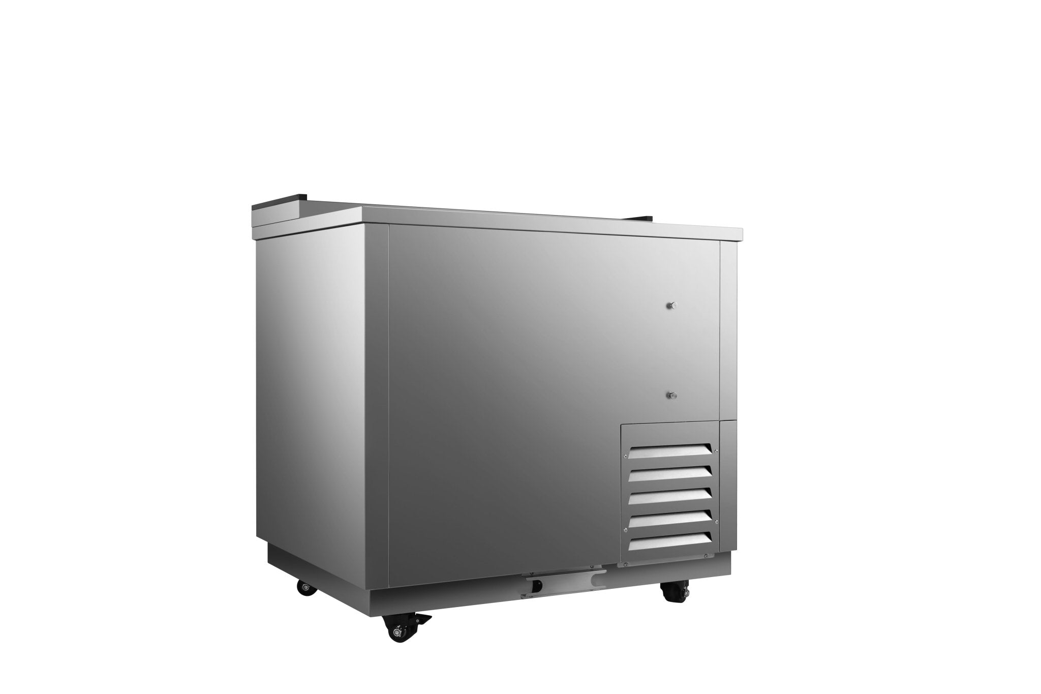 New Atosa MBC36GR 36'' Bottle Cooler - Stainless Steel - Falcon Restaurant Supply - 4