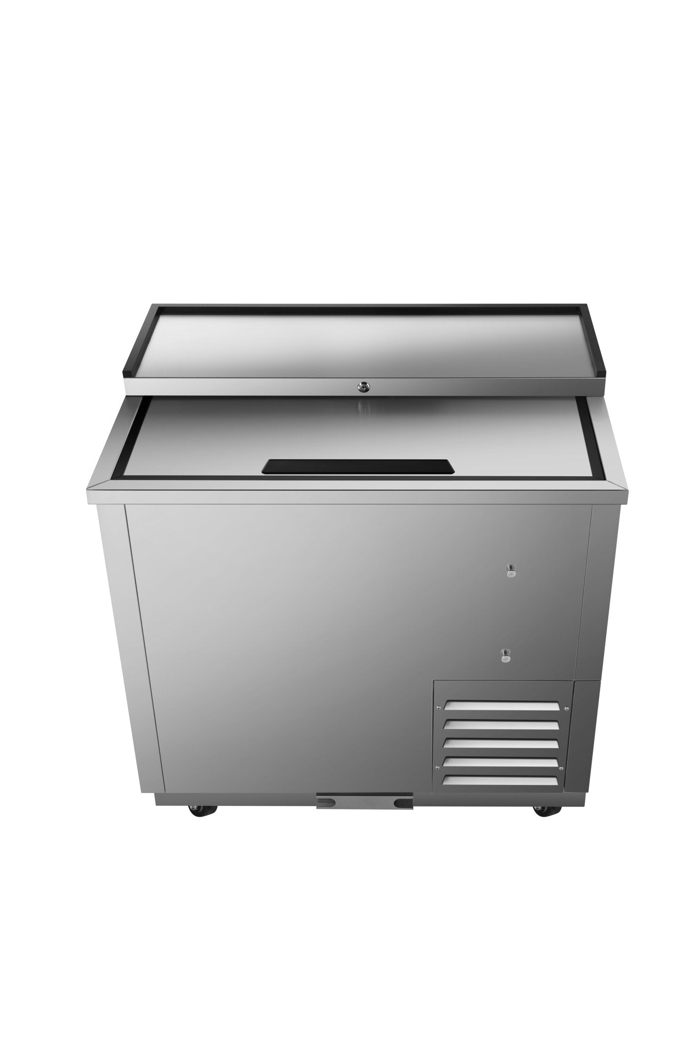 New Atosa MBC36GR 36'' Bottle Cooler - Stainless Steel - Falcon Restaurant Supply - 5