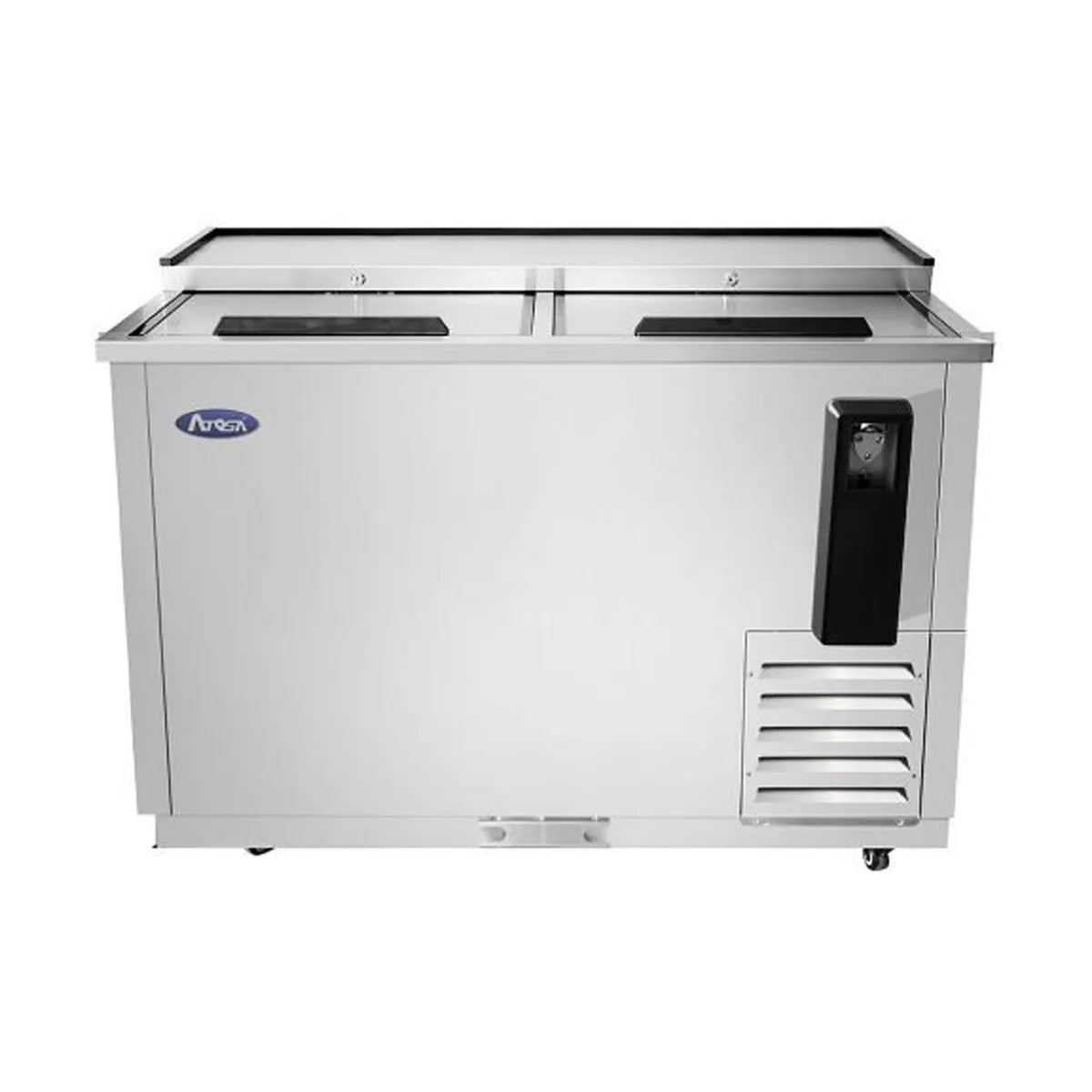 New Atosa MBC50GR 50'' Bottle Cooler - Stainless Steel