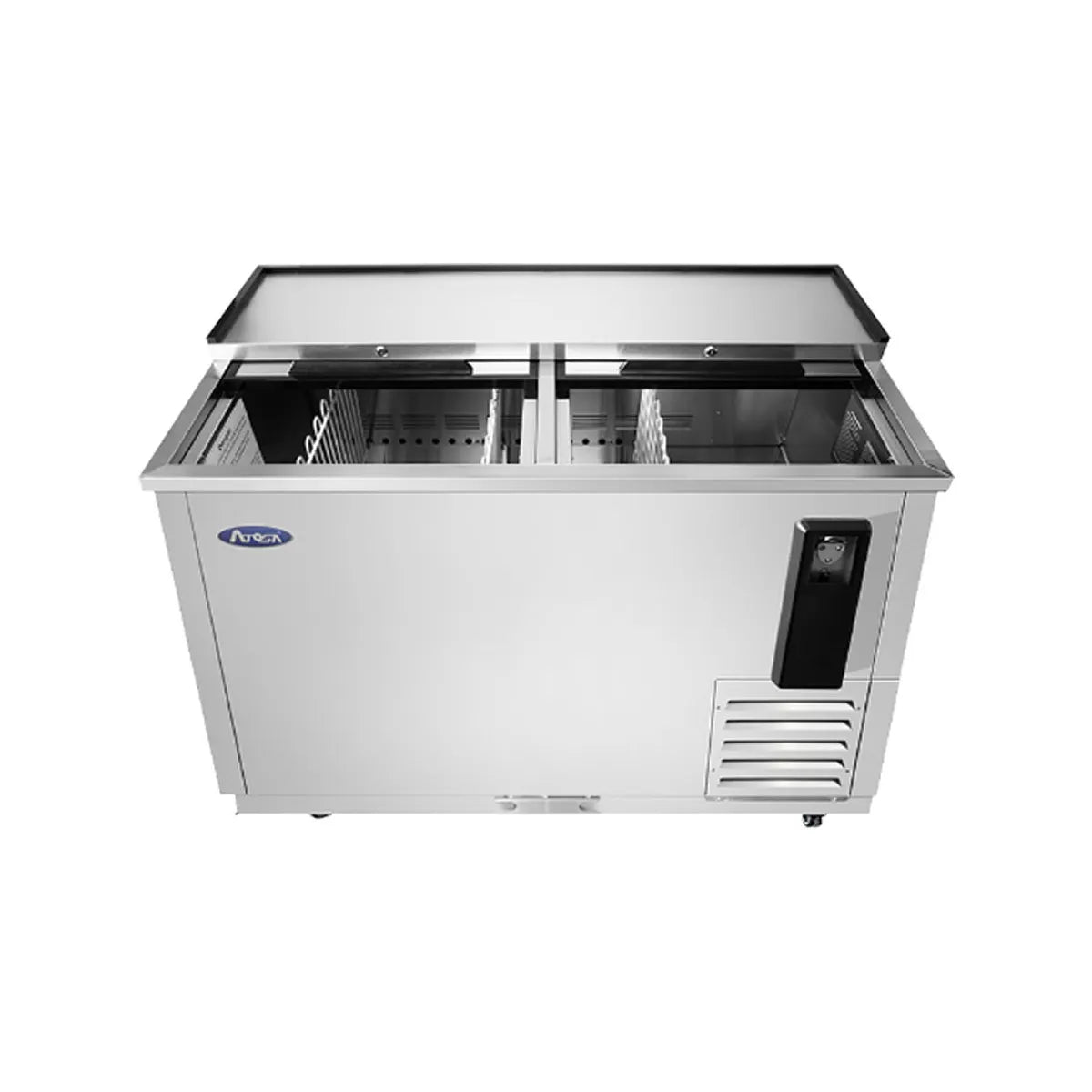 New Atosa MBC50GR 50'' Bottle Cooler - Stainless Steel
