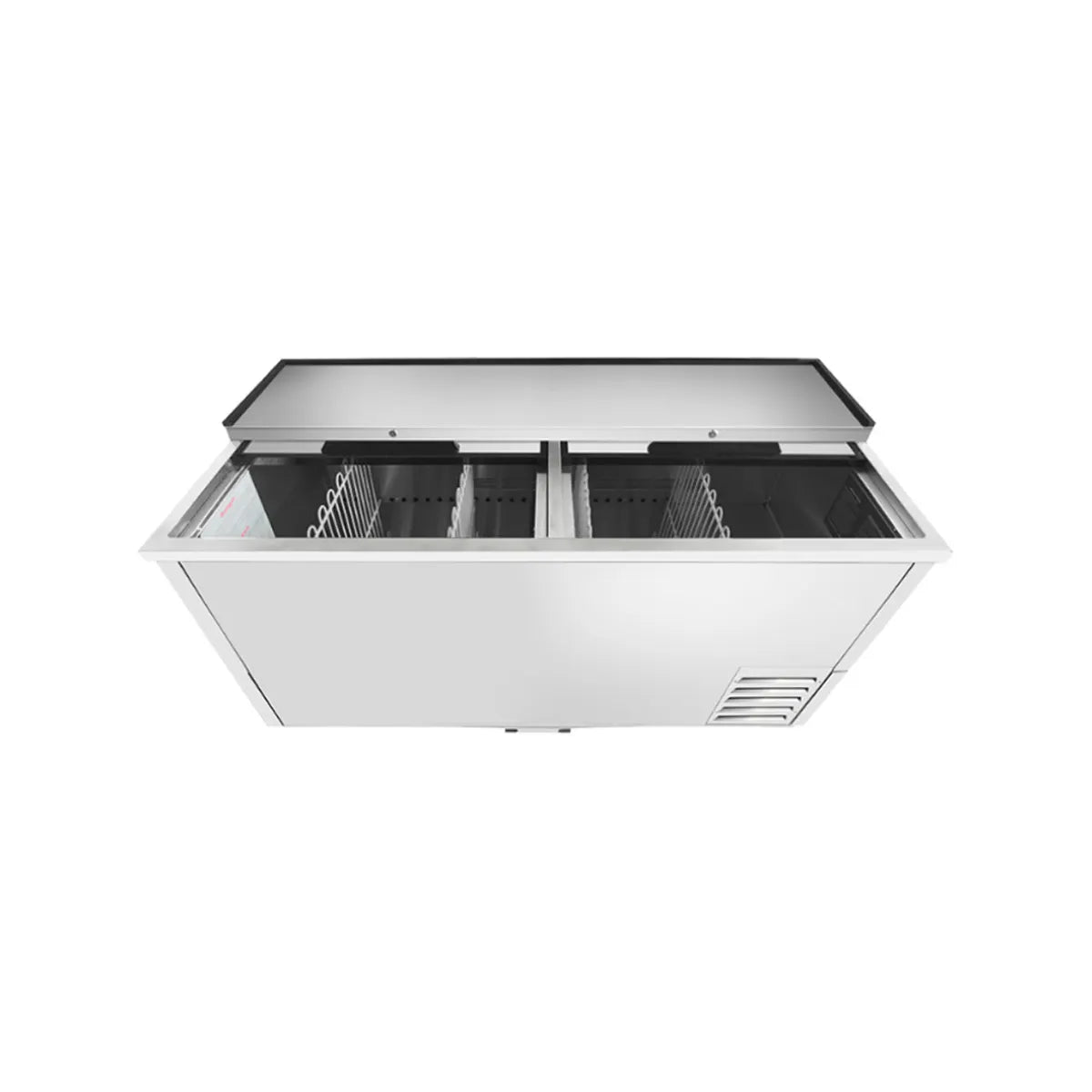 New Atosa MBC65GR 65'' Bottle Cooler - Stainless Steel