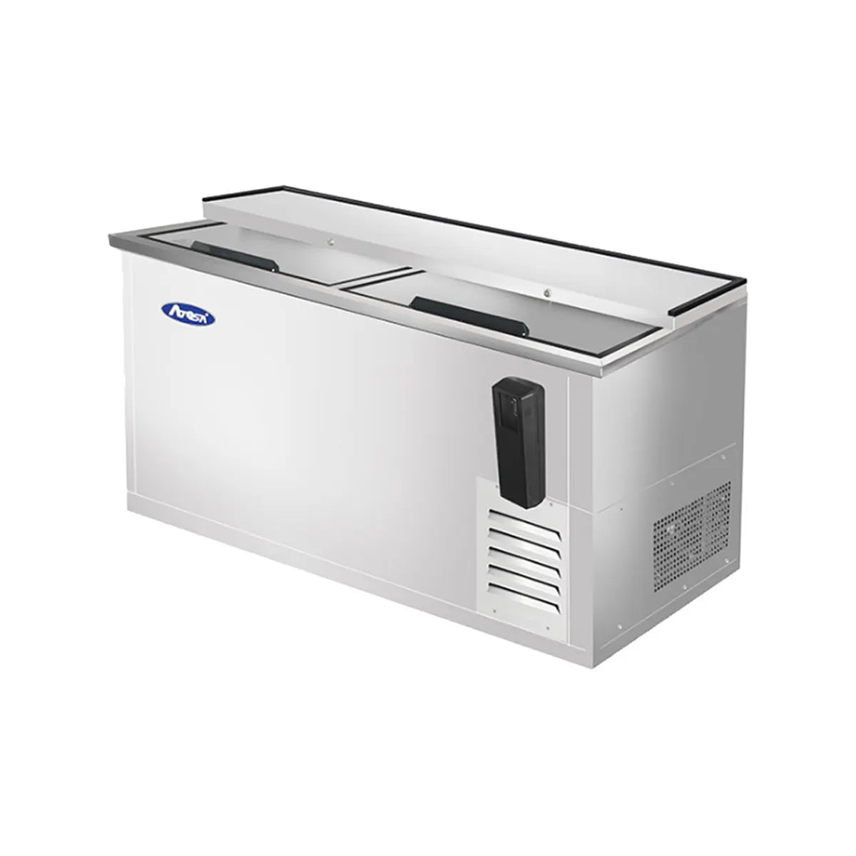 New Atosa MBC65GR 65'' Bottle Cooler - Stainless Steel