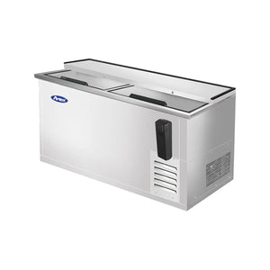 New Atosa MBC65GR 65'' Bottle Cooler - Stainless Steel