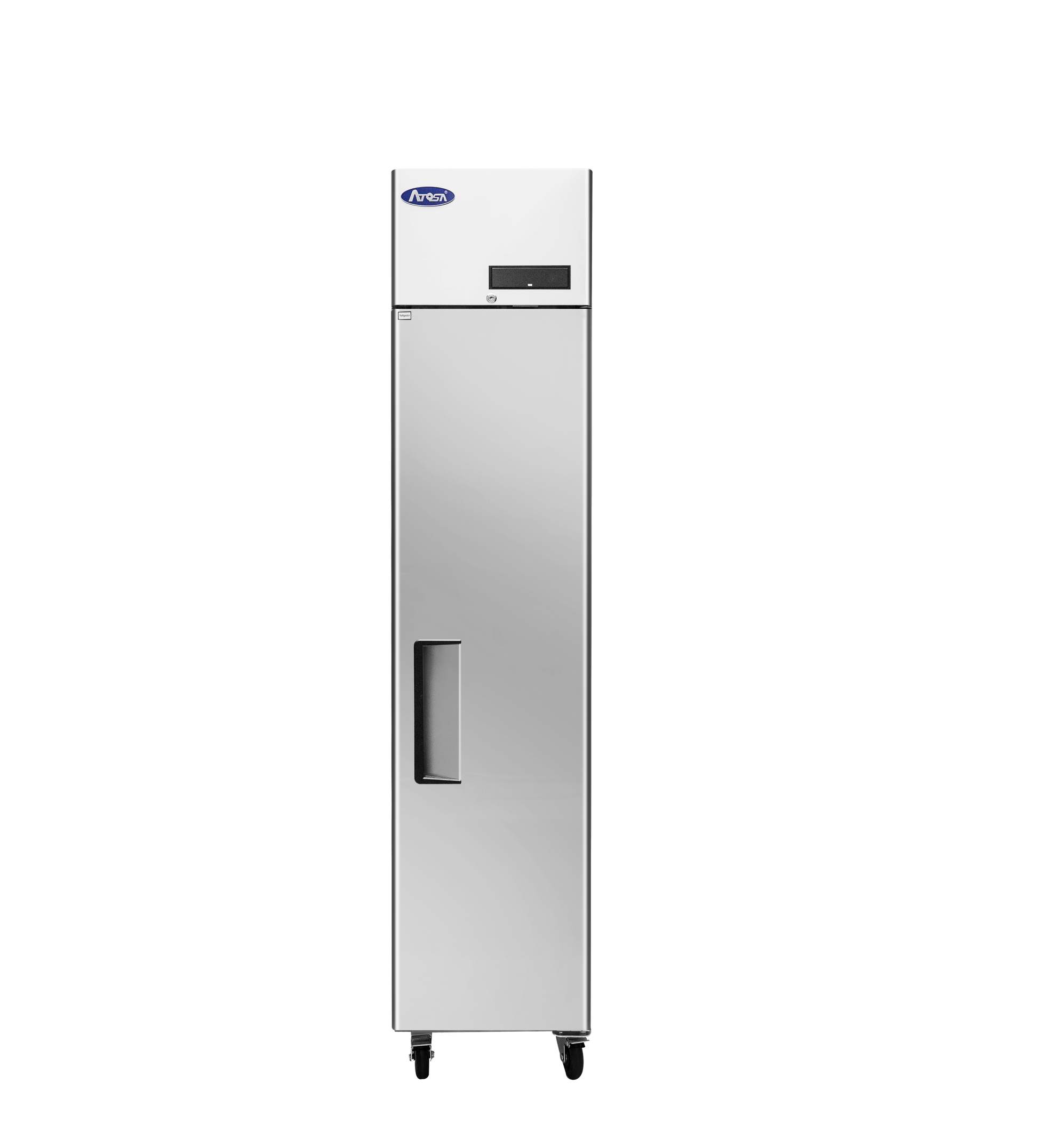 New Atosa MBF15RSGR Top Mount Slim One (1) Door Reach-In Refrigerator