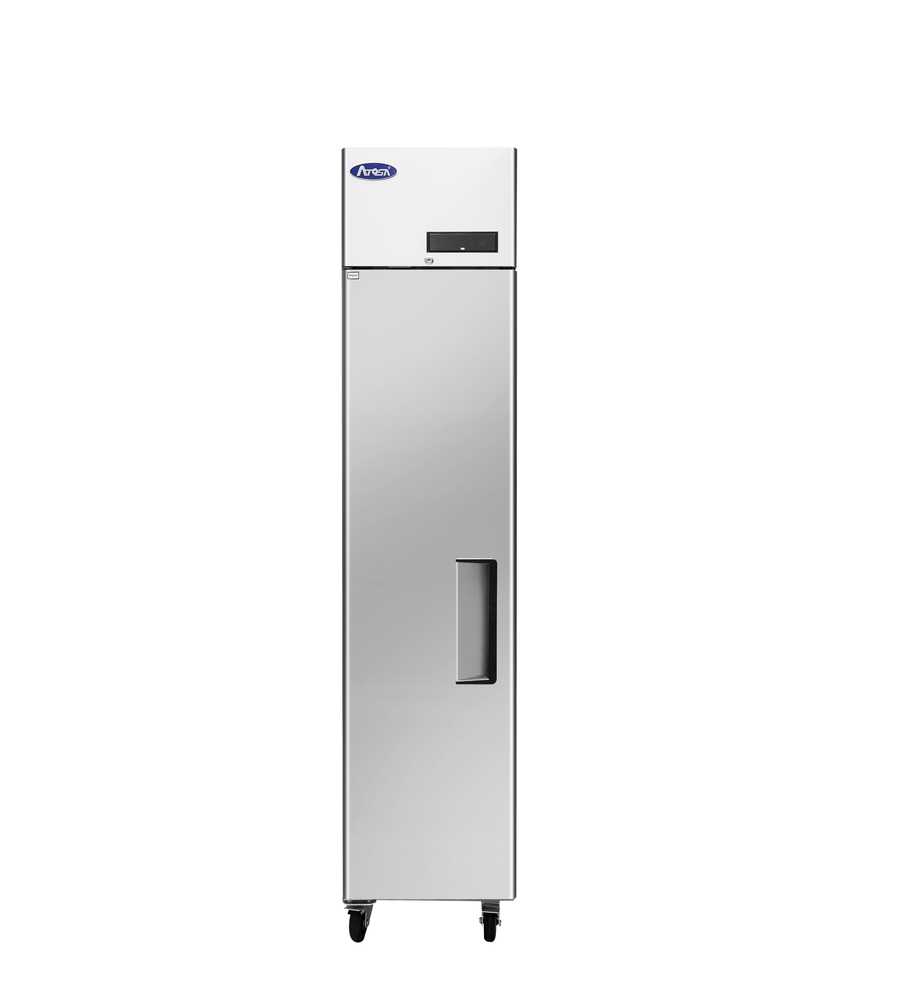 New Atosa MBF15FSGRL Top Mount Slim One (1) Door Freezer (Left Hinged)