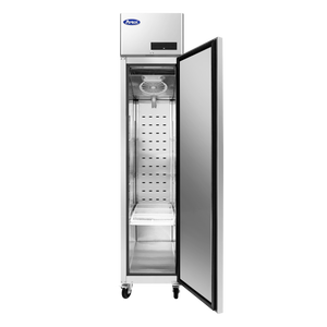 New Atosa MBF15RSGR Top Mount Slim One (1) Door Reach-In Refrigerator