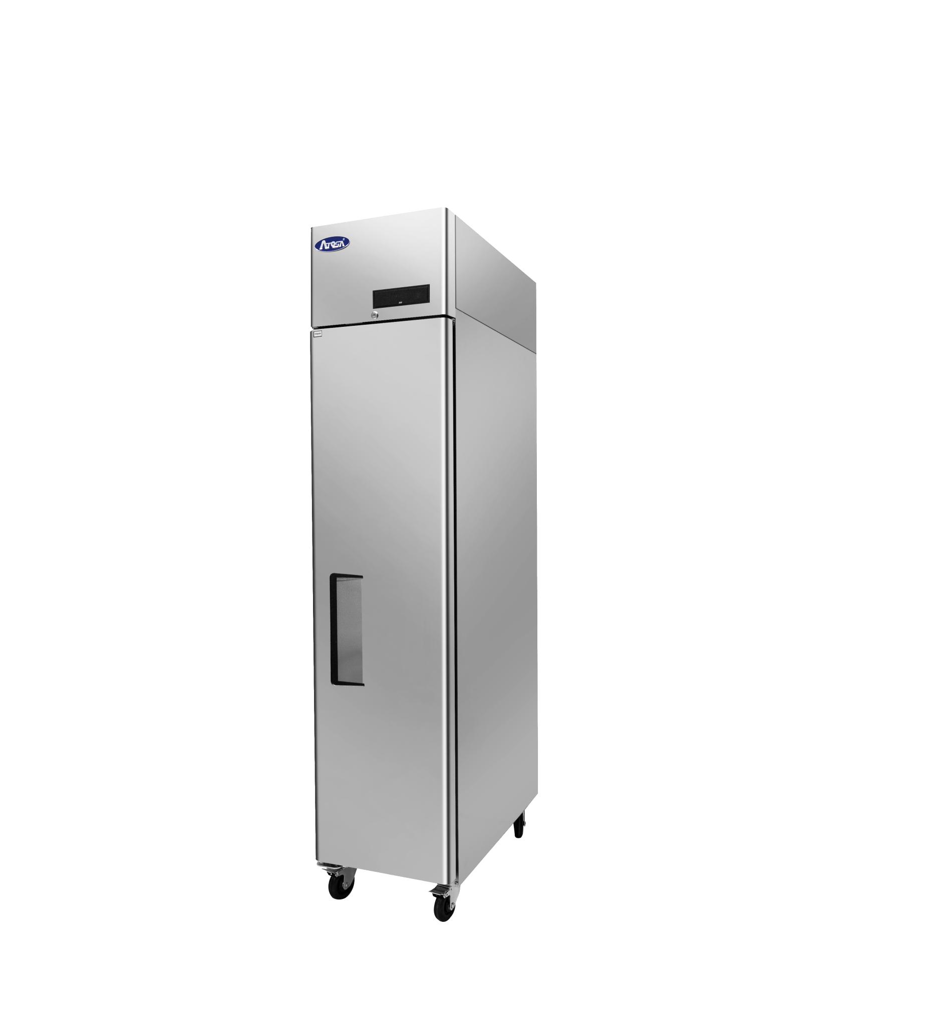 New Atosa MBF15FSGR Top Mount Slim One (1) Door Reach - In Freezer - Falcon Restaurant Supply - 4