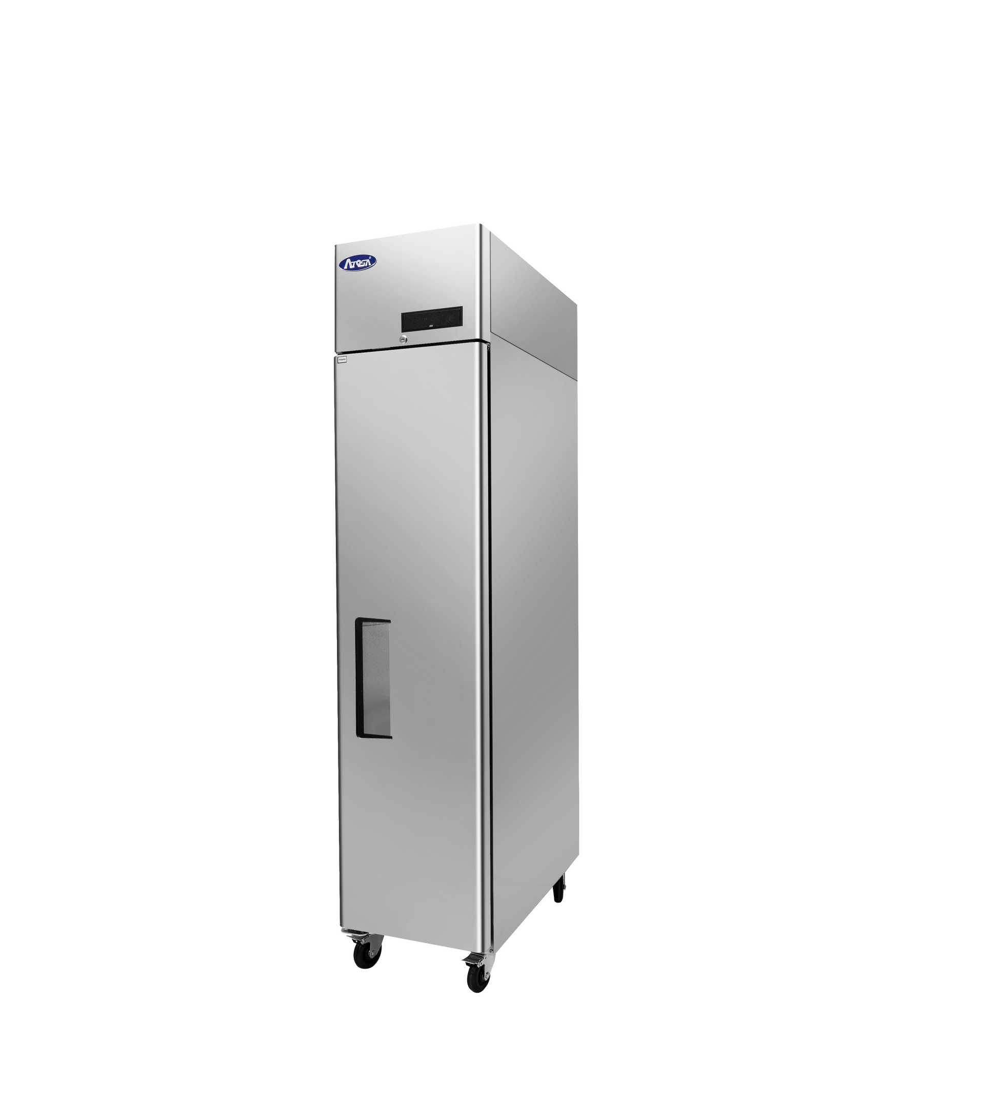 New Atosa MBF15RSGR Top Mount Slim One (1) Door Reach-In Refrigerator
