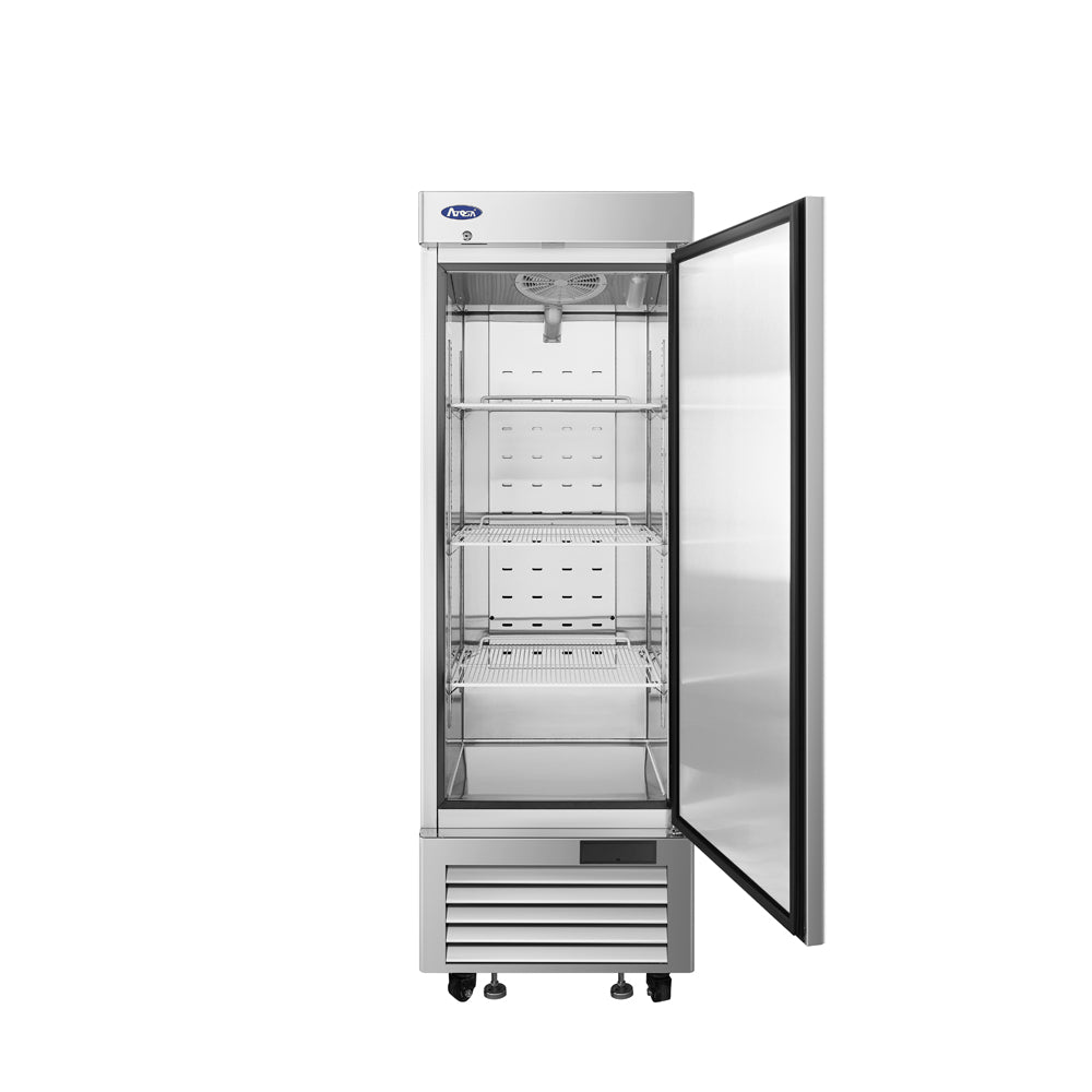 New Atosa MBF8532GR 76" Bottom Mount One (1) Door Reach - In Refrigerator - Falcon Restaurant Supply - 4