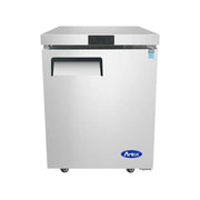 New Atosa MGF24FGR 24'' Undercounter Freezer Shallow Depth
