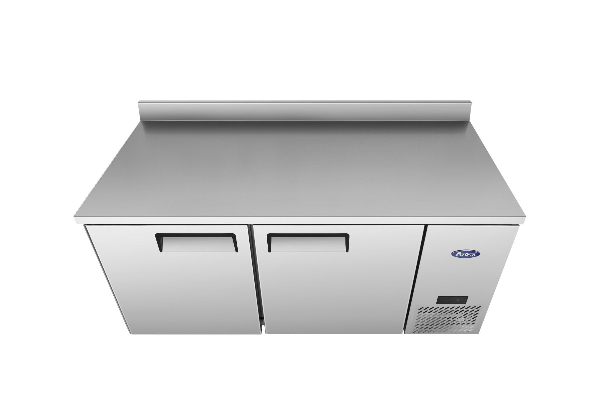 New Atosa MGF67GR 67" Worktop Refrigerator w/ Backsplash, Side Mount Compressor - Falcon Restaurant Supply - 5