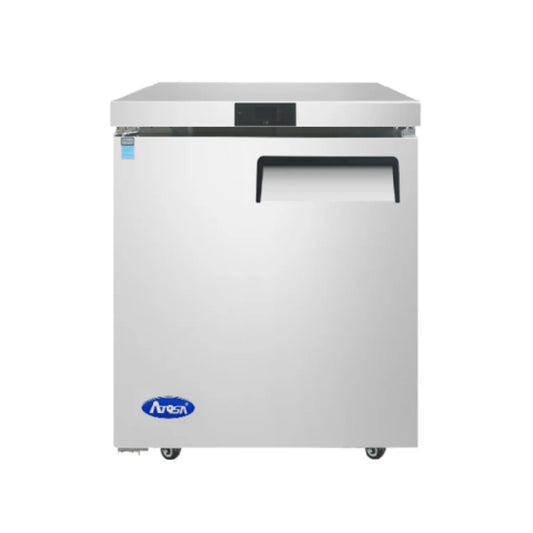 New Atosa MGF8401GRL 27'' Undercounter Refrigerator Left Hinged