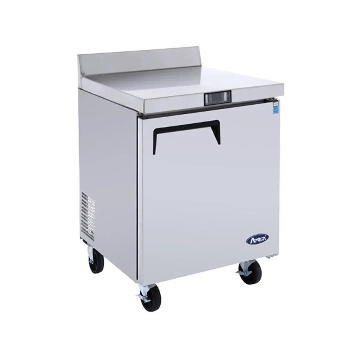 New Atosa MGF8408GR 27" Worktop Refrigerator w/ Backsplash - Falcon Restaurant Supply - 2