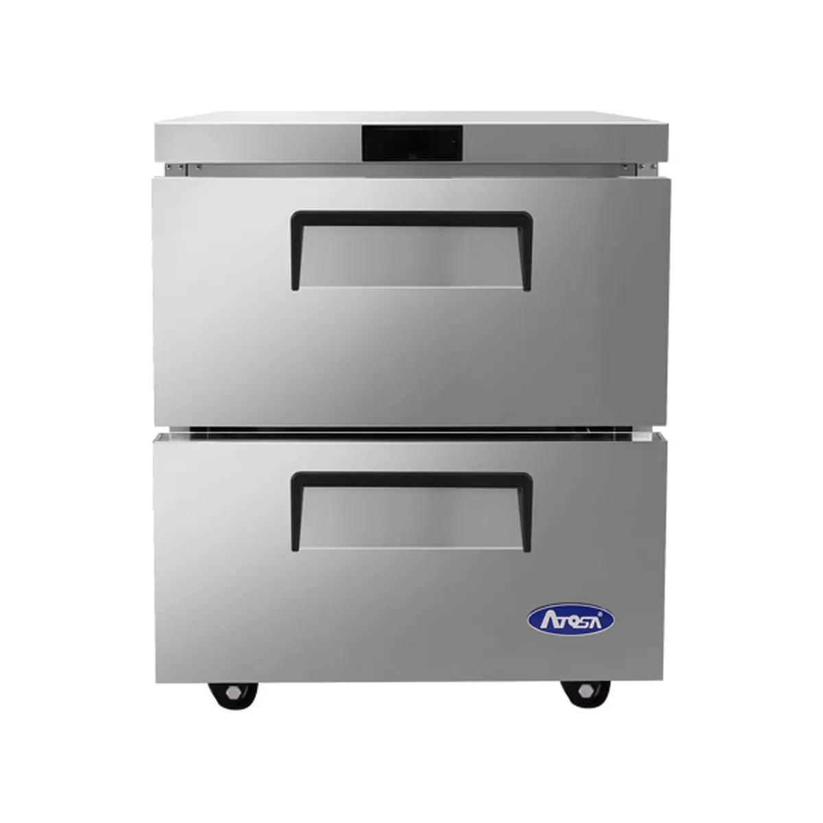 New Atosa MGF8415GR 27'' Two-Drawer Undercounter Refrigerator