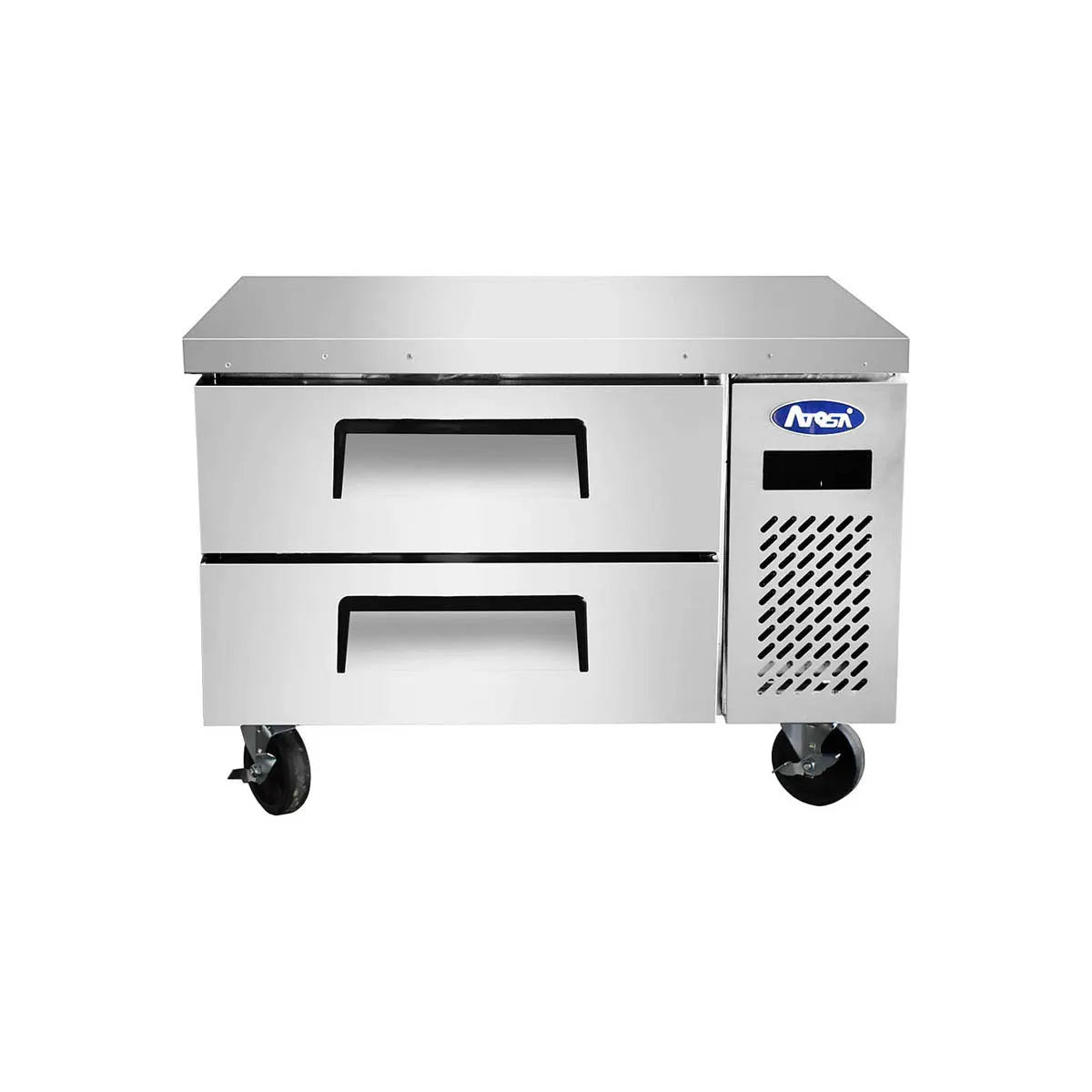 New Atosa MGF8448GR 36" Refrigerated 2 Drawer Chef Base