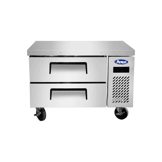 New Atosa MGF8448GR 36" Refrigerated 2 Drawer Chef Base