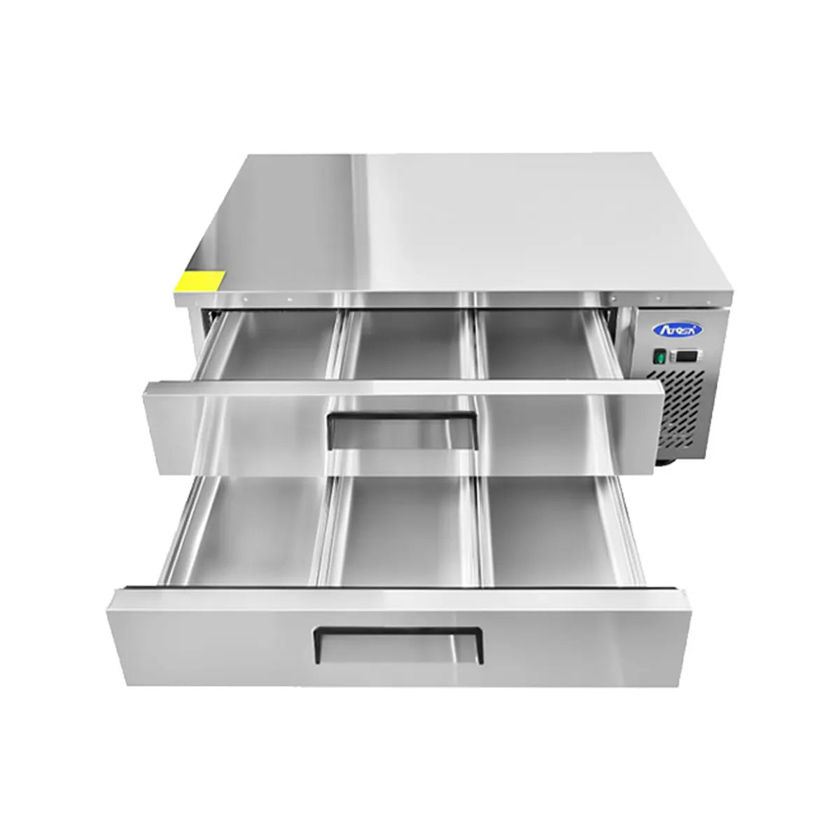 New Atosa MGF8450GR 48" Refrigerated (2) Drawer Chef Base