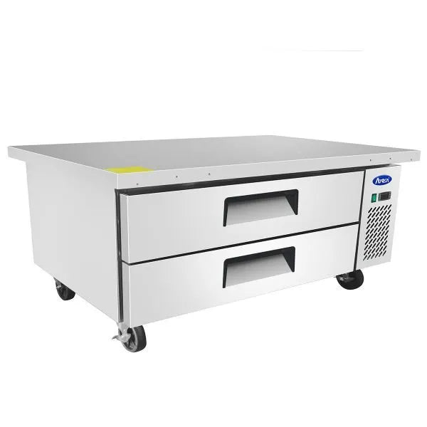 New Atosa MGF8451GR 52" Refrigerated (2) Drawer Chef Base - Falcon Restaurant Supply - 3
