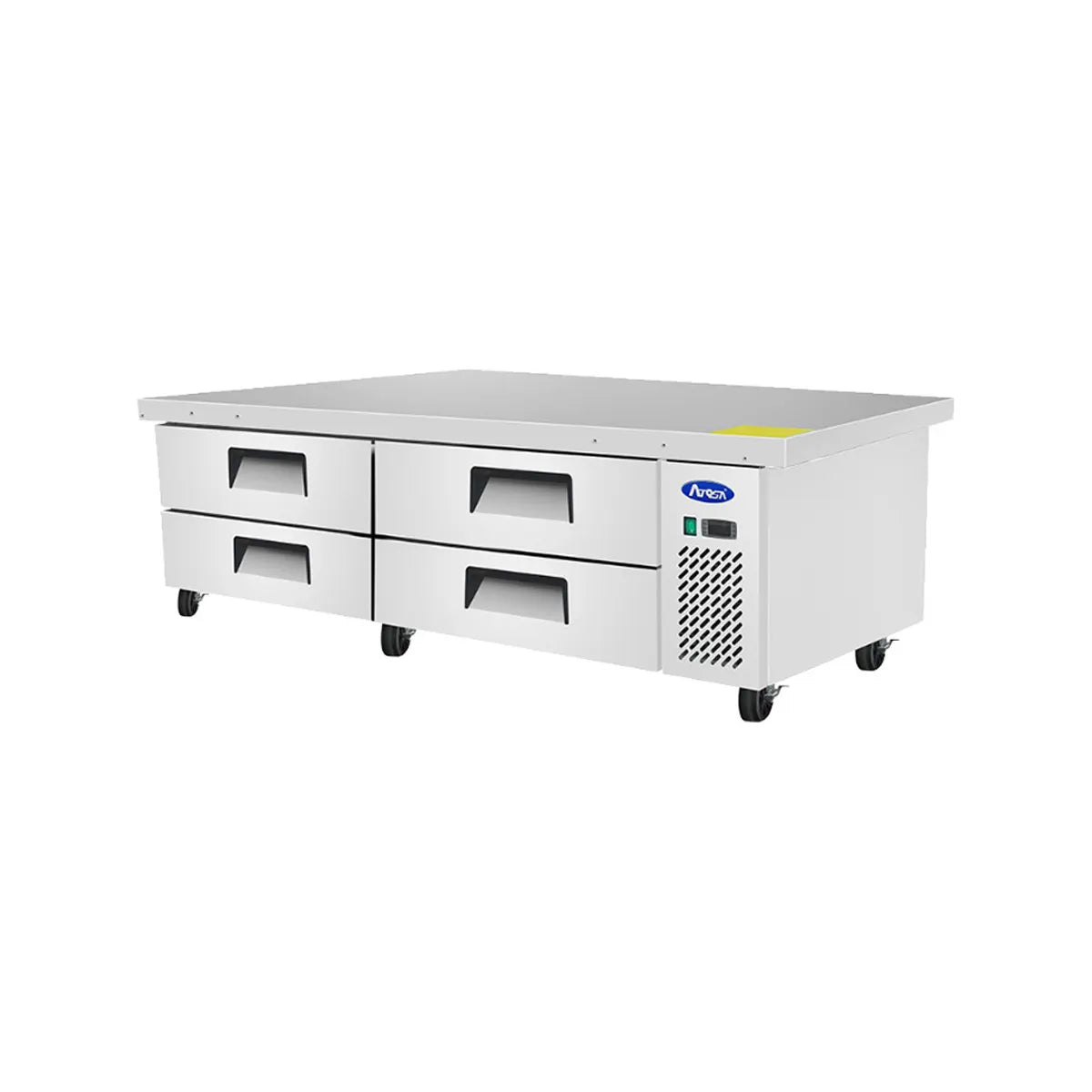 New Atosa MGF8453GR 72" Refrigerated (4) Drawer Chef Base